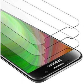 Papel Protector de Pantalla 3x para Samsung Galaxy S6 - Vidrio Templado Antibalas 9H con Alta Transparencia y Compatibilidad 3D