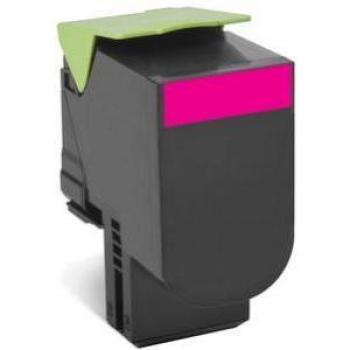 Lexmark 80C2HM0 High Yield Magenta Return Program Toner Cartridge