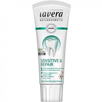 Lavera Sensitive & Repair Toothpaste with Organic Chamomile and Sodium Fluoride 75ml/2.5oz