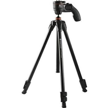 Vanguard Espod CX 233AGH - Trípode compacto y versátil con capacidad de carga de 3.5 kg, rótula ergonómica, negro