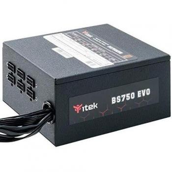 Alimentador ITEK BS750 EVO - 750W, 80Plus Bronze, PFC Activo, Ventilador HDB 12cm, Semi Modular