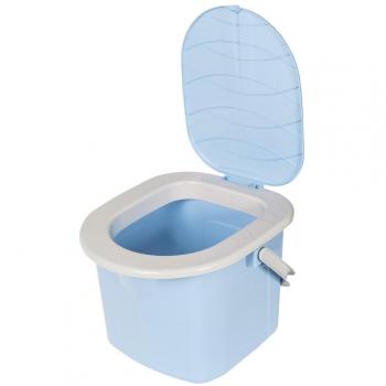 BranQ - inodoro WC Cubo de viaje, 15,5 l camping