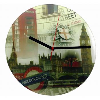 Reloj de pared analógico Mebus Multicolor 17907