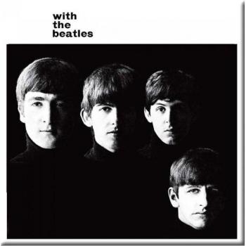 Imán de Nevera The Beatles With The Beatles Tamaño Único Blanco/Negro