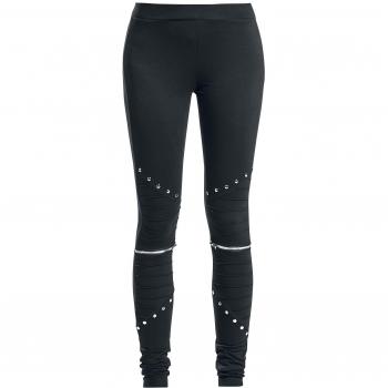Vixxsin Wind Mujer Leggins Negro S 95% algodón, 5% elastán Pitillo