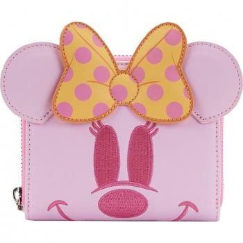Billetera Minnie Mouse Pastel Glow Ghost