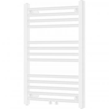 Radiador secatoallas eléctrico y de agua 284W 70x50x3cm, Blanco
