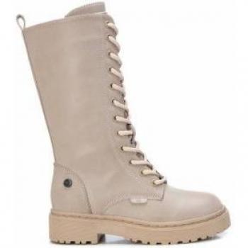 Xti Kids Botas para Niña 057832 en Beige con Cremallera