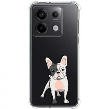 Funda Antigolpes de Silicona para Xiaomi Poco X6 5G con Diseño de Perros 06