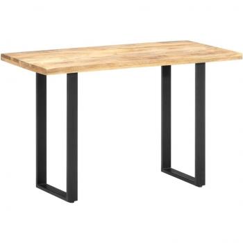 vidaXL Solid Mango Wood Dining Table 47.2x23.6 and Reclaimed Wood Dining Table 180x90 cm