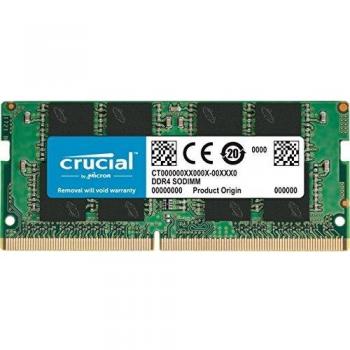 Crucial 16GB Single DDR4 3200 MT/s (PC4-25600) CL22 DR x8 SODIMM 260-Pin Memory - CT16G4SFD832A