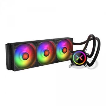 Refrigeración Líquida Krux HydroX 360 ARGB 360mm con 3 Ventiladores PWM RGB