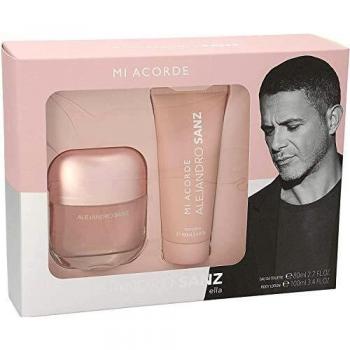 ALEJANDRO SANZ pack mi acorde colonia 80 ml + loción corporal 100 ml