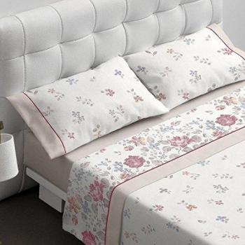 Burrito Blanco Juego de Sábanas 695 Cama Individual 90x190 cm hasta 90x200 cm 3 Piezas