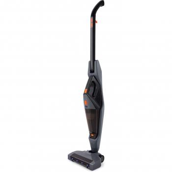 Aspiradoras Vertical, HIKEREN Aspiradora Escoba Hogar 2-1, 12000pa, Aspirador Mano Sin Cable, con Estación de Carga y 4 X Luces LED, 2 Velocidades, Batería de 2500mAh, Lavable Filtro HEPA, 2 Cepillos