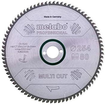 Metabo Hoja de sierra multi cut - professional, 315x30, D96 DP/DT, 5°neg. (628092000)