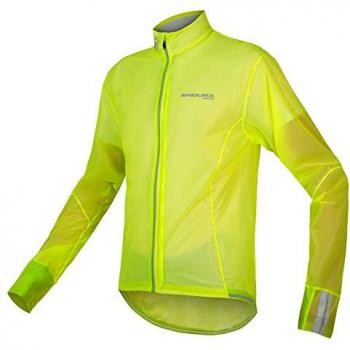 Chaqueta impermeable Endura FS260-Pro Adrenaline Race II amarilla para ciclismo hombre XXL