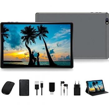 2022 FACETEL Tablet 10 Pulgadas Android 11 OS, Tableta Octa-Core 4GB RAM 64GB ROM