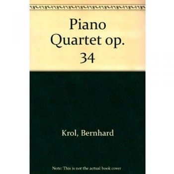 Piano quartet op. 34 -ensemble de partitions