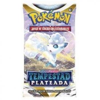 Sobre 10 cartas Pokémon Tempestad Plateada Espada y Escudo - Cartas Intercambiables Coleccionables