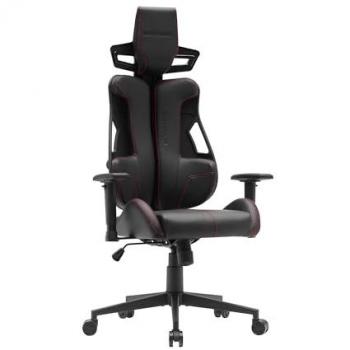 Silla Gaming Ergonómica Mars Gaming MGC-ELITE, Respaldo Adaptativo, Reposabrazos 2D Ajustables, Ruedas XL, Acabado en Cuero PU, Asiento Reclinable Ro