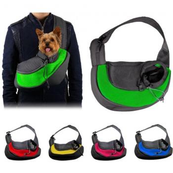 Transportín de hombro para perros pequeños y cachorros Amarillo