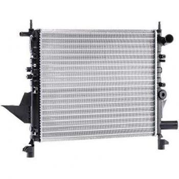 Radiador de motor RIDEX 470R0186 para RENAULT Twingo 1 - Refrigeración eficiente y aletas mecánicamente unidas