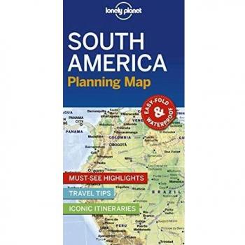 Lonely Planet South America Planning Map