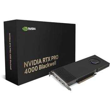 Tarjeta Gráfica NVIDIA RTX PRO 4000 Blackwell 24 GB GDDR7 PCIe 5.0