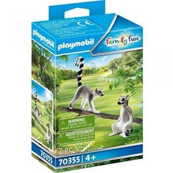 PLAYMOBIL Family Fun 70355 Lemurs at the Tree House