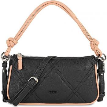 SKPAT Kassel Bolso de Hombro para Mujer Color Negro con Cremallera, 2 Asas Intercambiables, Piel Sintética, Uso Diario 311878
