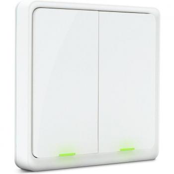 Interruptor inteligente sin cable 2 botones Zigbee de Metronic