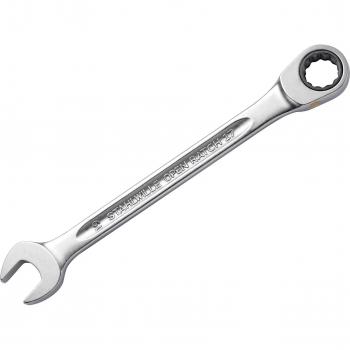 Llave de carraca de boca fija y boca en estrella 17F 24 plana STAHLWILLE 40172424