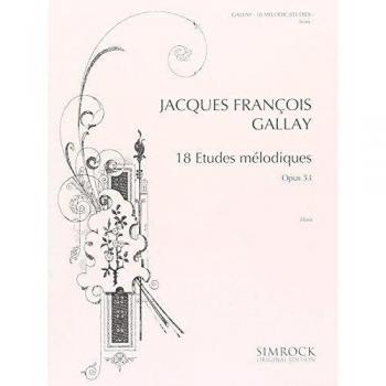18 etudes melodiques op. 53 cor
