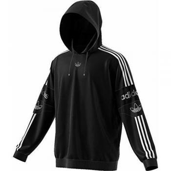 adidas TS Trefoil Hoody Sweatshirts, Hombre, Black, S