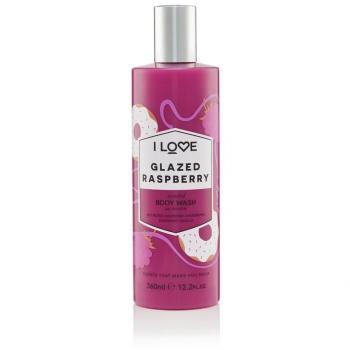 I Love Signature Glazed Raspberry Rich & Creamy Body Wash Containing Natural Fruit Extracts 360ml