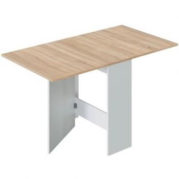 Mesa Auxiliar Jon 140x77x78 cm - Diseño Minimalista - Beige - Mueble de Aglomerado