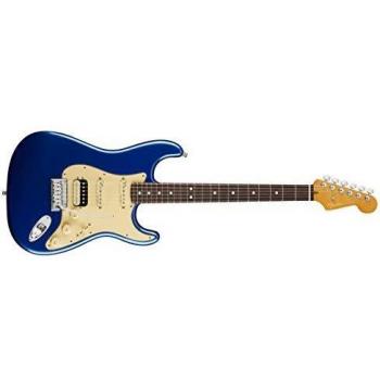Fender American Ultra Stratocaster HSS Electric Guitar - Cobra Blue