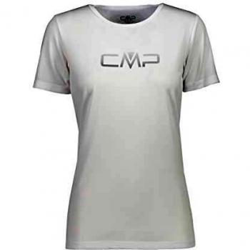 CMP - Camiseta para Mujer, Todo el año, USB 3, Mujer, Color Blanco, tamaño 36