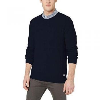 Helly Hansen Men's Skagen Cotton-Knit Sweater - Marine Style, Navy, 2XL