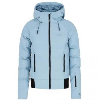 Chaqueta de esquí con capucha Protest PRTAlysumi azul celeste negro mujer - M