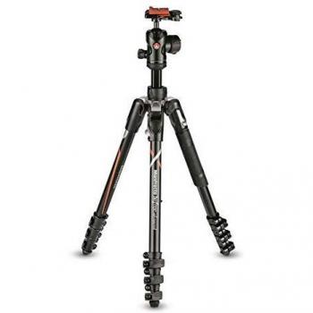 Manfrotto Befree Advanced Tripod Kit Compatible with Sony Alpha7 and Alpha9 Cameras, Tripod Travel Kit with Ball Head and Lever Closure, Aluminium Tripod for Camera Accessories