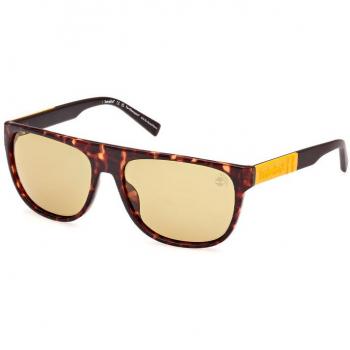 Timberland Men's Polarized Sunglasses TB00004 52H 60mm Dark Havana/Brown
