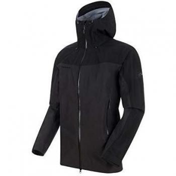 Mammut Crater HS Hooded - Anorak, Hombre, Negro