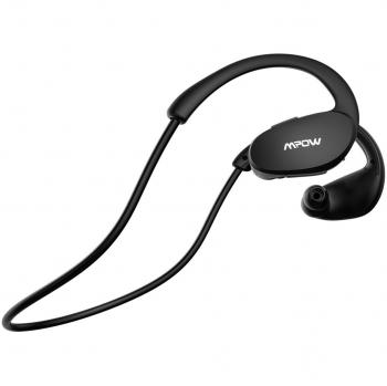 Mpow Auriculares Bluetooth Correr, Auriculares Bluetooth 4.1 Manos Libres para Deporte con Micrófono, Auriculares In Ear Inalámbricos Deportivos con Cancelación de Ruido para iphone7 Plus Samsung Sony（Negro Clásico）