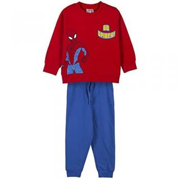 Chándal Infantil Spider-Man Rojo 7 Años