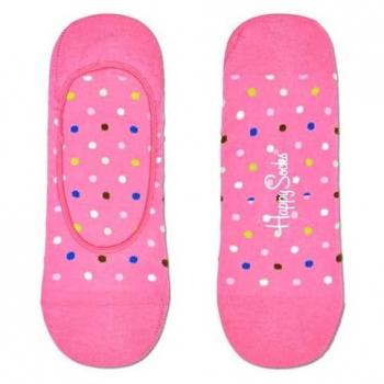 Calcetines Invisibles Dot de Happy Socks, Suaves, Tejido Original, Talla 41-46, Multicolor, Unisex Adulto