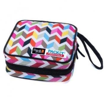 PACKIT Sandwich bag - Bolsa para almuerzo congelable con diseño ziggy