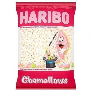 Haribo Chamallows mini blanco Retro Dulces para niños - 2 x 1kg