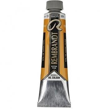 Talens Rembrandt - Excelentes colores de pintura al óleo - 40 ml - 251 Amarillo Stil de grain